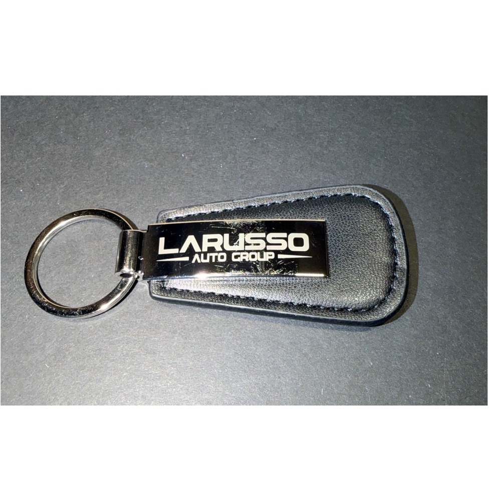 Cobra Kai LaRusso Auto Group Keychain Black Faux Leather TV Promo